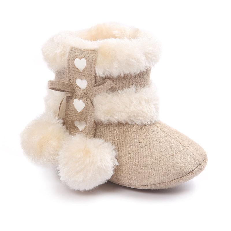 Dropship New Winter Baby Girls Boots Casual Warm Rabbit Fur Mid-Calf Boots  Shoes Child Slip-On Round Toe Platform Snow Boots Shoes E11142 to Sell  Online at a Lower Price