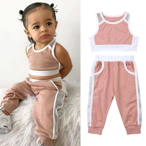 Toddler Baby Girls Clothes Sports Outfits - Grandma's Gift Shop