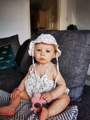 Summer Baby Girl Outfit With Cap photo review