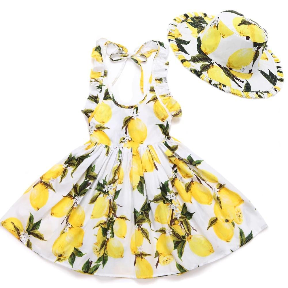  Baby Girl Summer Beach Dress Toddler Flower Sundress