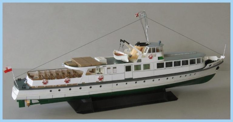 DIY Paper Model Coast Ferry Ship Puzzle Toy – Grandma's Gift Shop