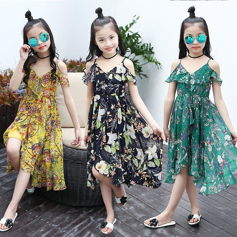 Girls Dress Bohemian Summer Kids Dresses - Grandma's Gift Shop