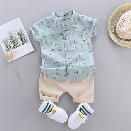 Boys T-shirt and Shorts Pants Set - Grandma's Gift Shop