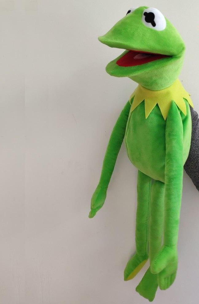 Muppets Frog Stuffed Hand puppet Plush 60cm=23.6inch - Grandma's Gift Shop