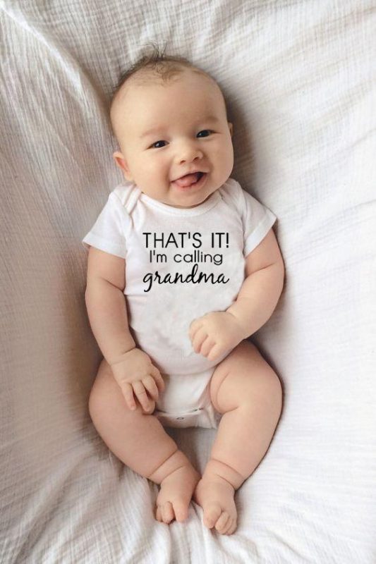 Newborn Kids Baby Girls Boys Clothes Father's Day Letter Printed Romper Outfits 