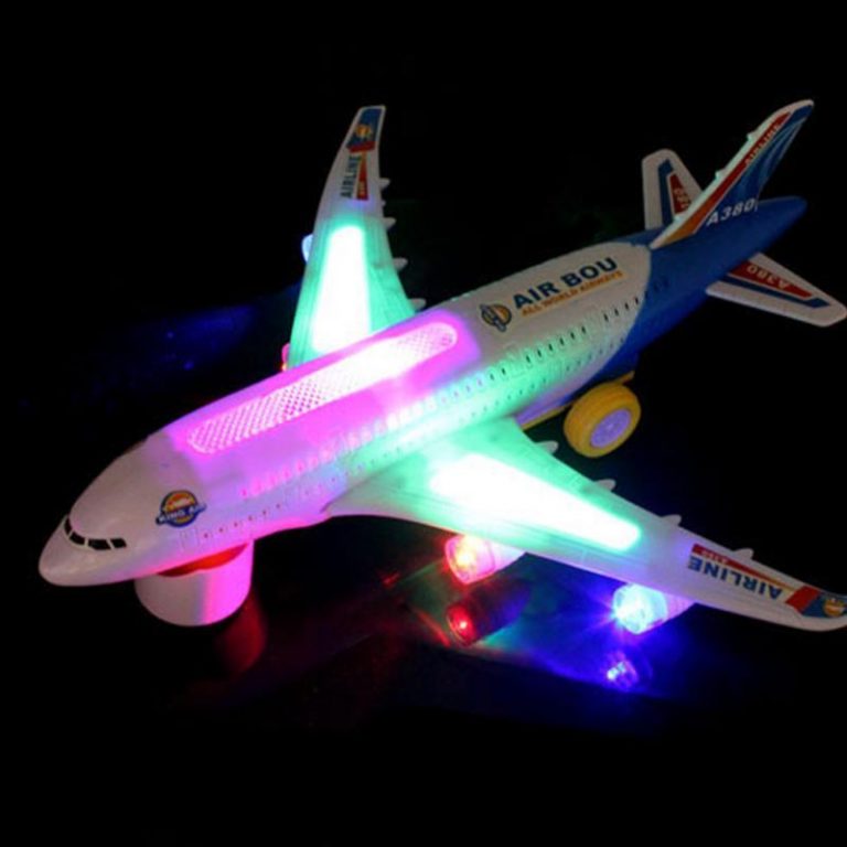 Toy Electric Airplane Child Musical With Lights Toy – Grandma's Gift Shop