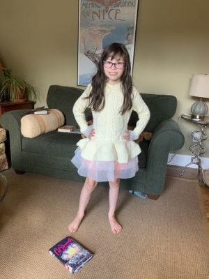 Knitted Chiffon Tutu Dress photo review