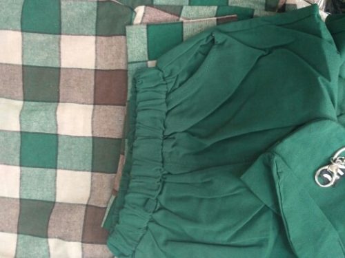 2 Pcs Spring Autumn Cotton Plaid Shirt+Pants 0 to 5 Years photo review