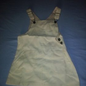 Girls Sleeveless Corduroy Overalls photo review