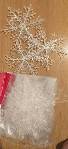 Christmas Snowflake Ornament photo review