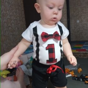 1st Baby Boy Romper Suit photo review