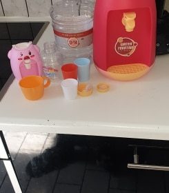 Kids Mini Water Dispender Montessori Toy photo review