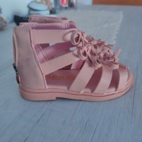 Girls Hollow Out Wrap Sandals photo review