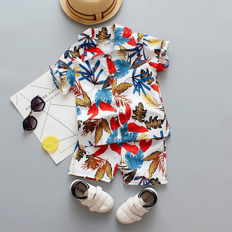 Boys Beach Clothes Outfit Set - Grandma's Gift Shop