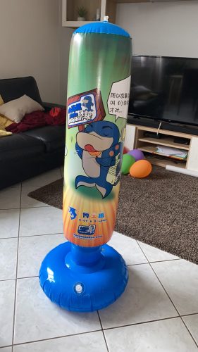Kids Inflatable Punching Bag photo review