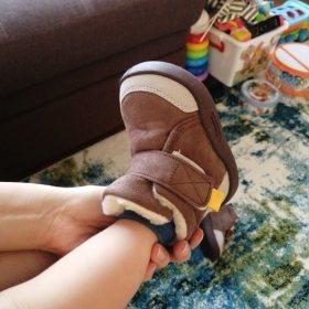 Kids Non-Slip Plush Short Boots photo review