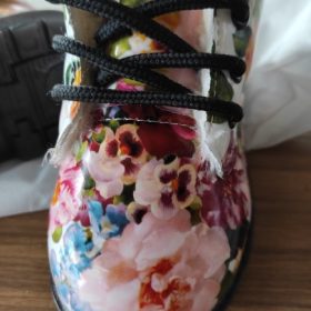 Kids Floral Soft Bottom Martin Boot photo review