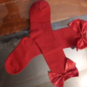 Big Bow Knee-High Christmas Sock photo review