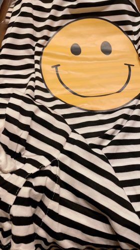 Cute Stripe Oversized T-shirt photo review
