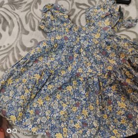 Princess Floral Printed Cotton Dresses photo review