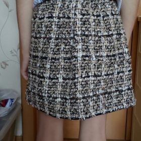 Girls Elegant  Plaid Skirt photo review