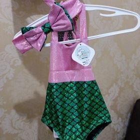 Sleeveless Halter Baby Swimsuit photo review