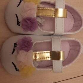 Baby Girls Flower Unicorn First walkers photo review