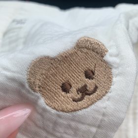 Bear Print Baby Blanket photo review