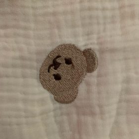 Bear Print Baby Blanket photo review