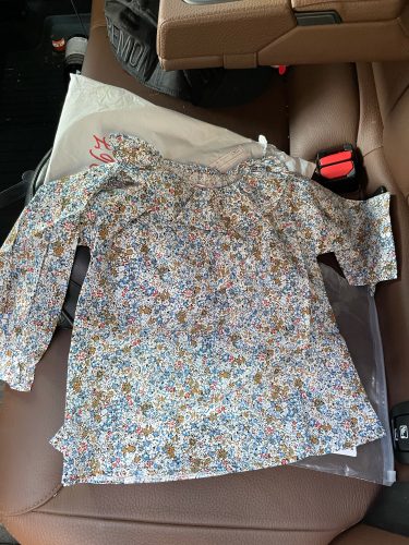 Baby Girls Floral Blouse photo review
