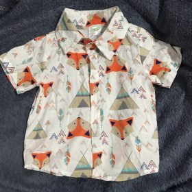 Boy Casual Beach Printed Shirt photo review