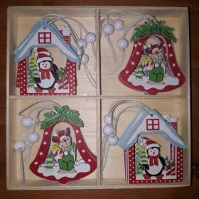 Wooden Christmas Pendant Ornaments photo review