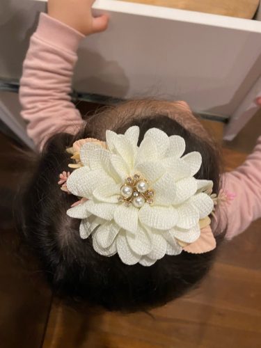 Baby Girls Lovely Floral Hairbond photo review
