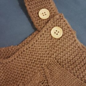 Baby Sleeveless Knitted Romper Set photo review