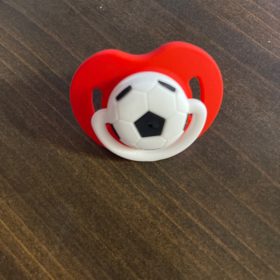 Soft Football Silicone Pacifier photo review