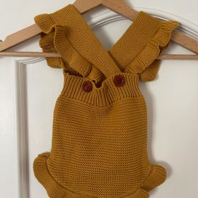 Cute Knitted Baby Rompers photo review
