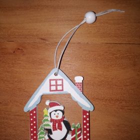 Wooden Christmas Pendant Ornaments photo review