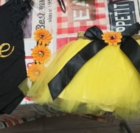 3Pcs Baby Girl Sunflower Style Outfit Set photo review