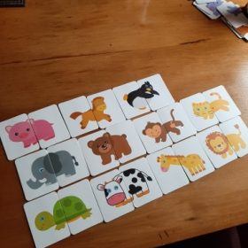 Kids Matching Cards Puzzles Toys photo review