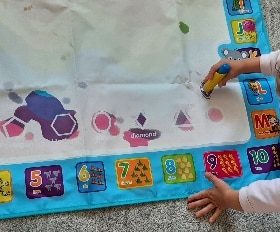 Kids Coloring  Drawing Play Mat photo review