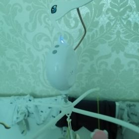 White Rotary Mobile On The Bed Hanging Toys photo review