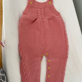 Baby Sleeveless Knitted Romper Set photo review