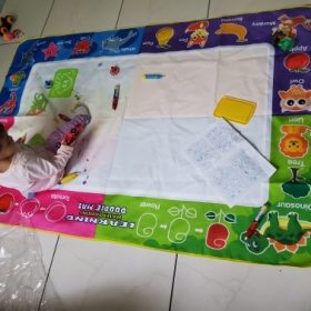 Kids Coloring  Drawing Play Mat photo review