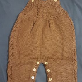 Baby Sleeveless Knitted Romper Set photo review