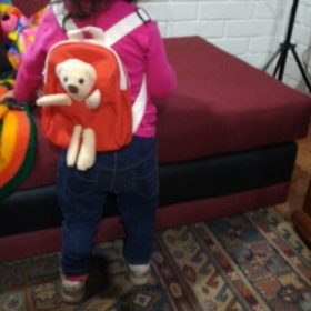 Children's Lovely Plush Bear Bag photo review