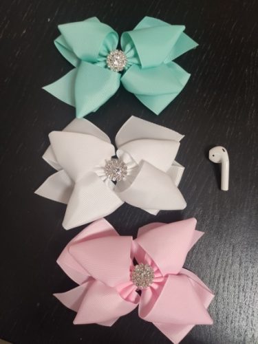 Princess Handmade Bow Hair Clips photo review