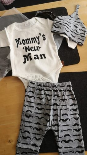 Mommy's New Man Baby Boy Set photo review