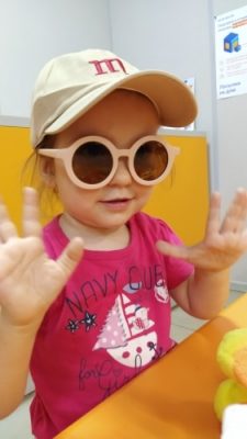 Kids Solid Color Retro Sunglasses photo review