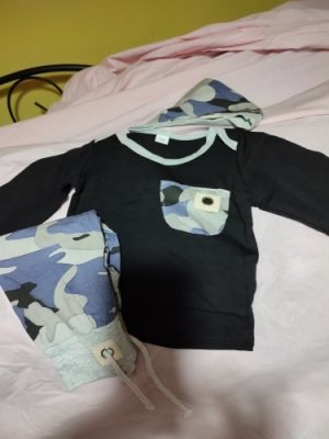 Baby Boys Camouflage Outfits Set photo review