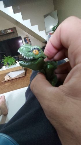 Funny Dino Egg Finger Toy photo review